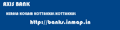 AXIS BANK  KERALA KOLLAM KOTTAKKAL KOTTAKKAL  banks information 